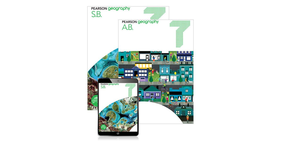 Lilydale Books | PEARSON GEOGRAPHY 7 STUDENT BOOK + ACTIVITY BOOK