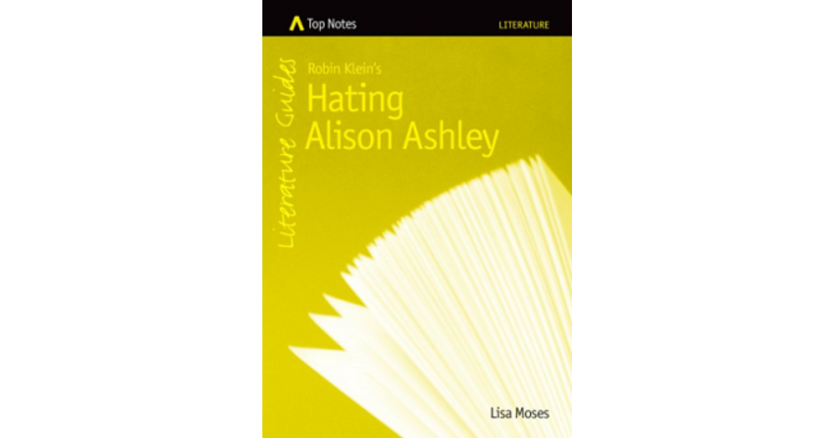Lilydale Books | TOP NOTES HATING ALISON ASHLEY