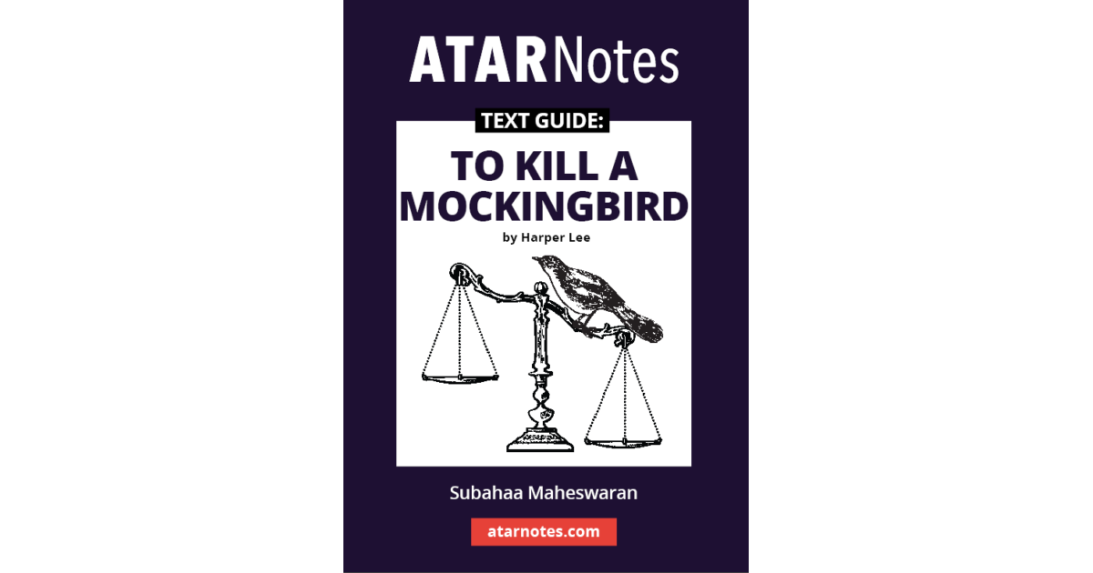 Lilydale Books | ATAR NOTES TEXT GUIDE: TO KILL A MOCKINGBIRD