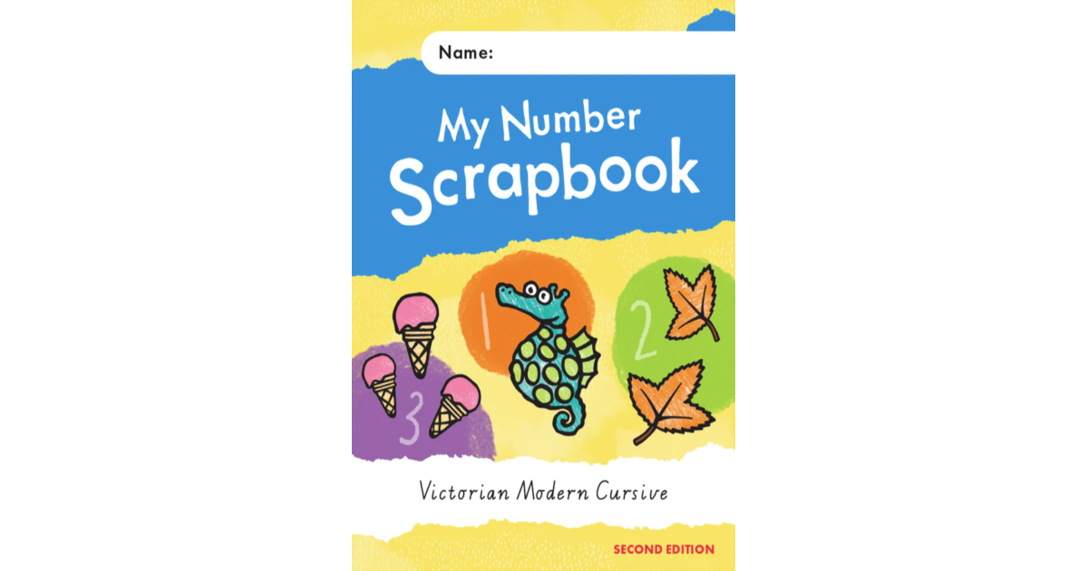 Lilydale Books | MY NUMBER SCRAPBOOK FOR VICTORIA 2E