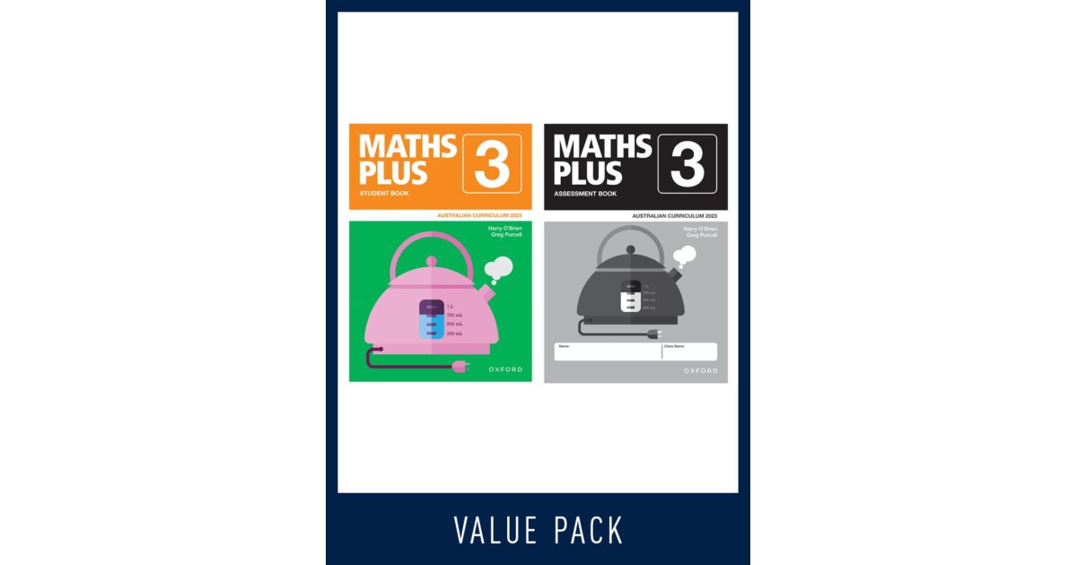 Learn Maths Plus Lilydale Books | OXFORD MATHS PLUS AC EDITION MENTALS & HOMEWORK BOOK…