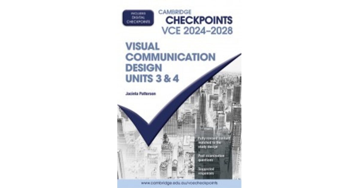 Lilydale Books | CAMBRIDGE CHECKPOINTS VCE VISUAL COMMUNICATION…