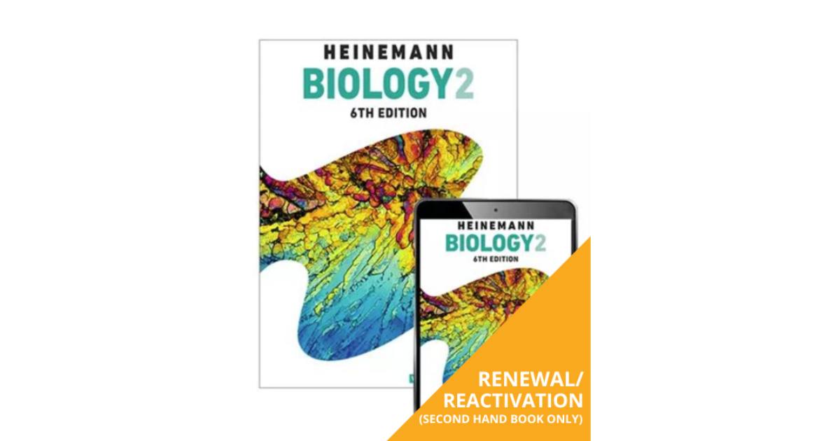 Lilydale Books | HEINEMANN BIOLOGY 2 6E REACTIVATION (Reactivation)