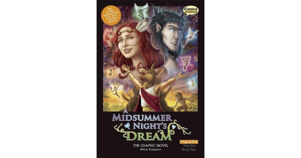 Lilydale Books | CLASSICAL COMICS ORIGINAL TEXT: A MIDSUMMER NIGHT'S…