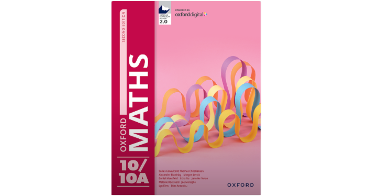 Lilydale Books | OXFORD MATHS 10/10A VICTORIAN CURRICULUM STUDENT…