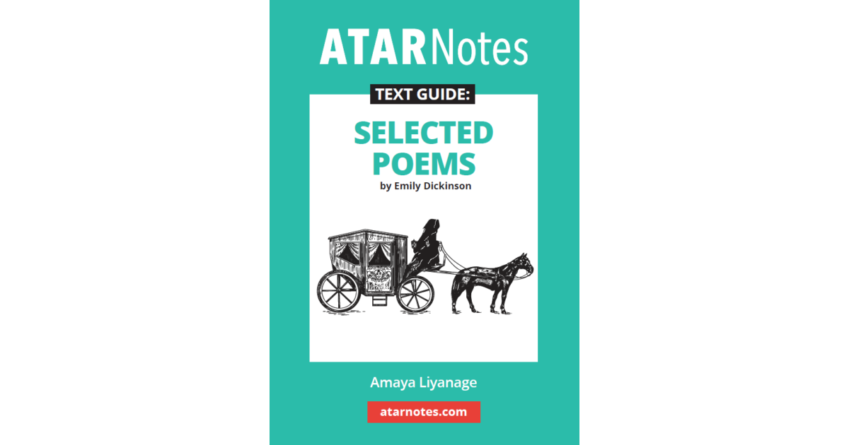 Lilydale Books | ATAR NOTES TEXT GUIDE: SELECTED POEMS BY EMILY…