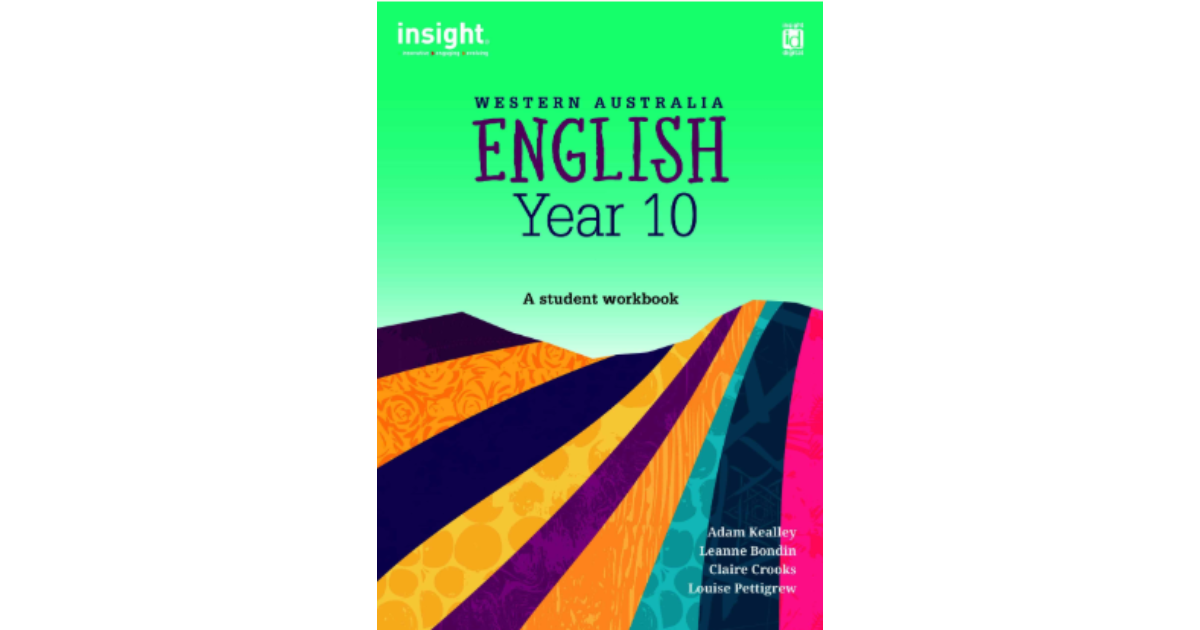 Lilydale Books | INSIGHT ENGLISH: WESTERN AUSTRALIA YEAR 10