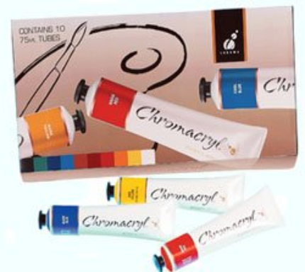 599 599 chromacryl paint set