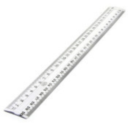 14361 Web Image 20190104 128 Sovereign 30cm Plastic Ruler Clear Office Supplies