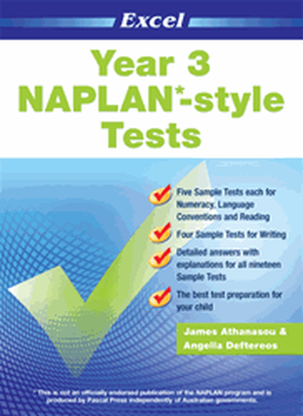 YEAR 3 NAPLAN* - STYLE TESTS