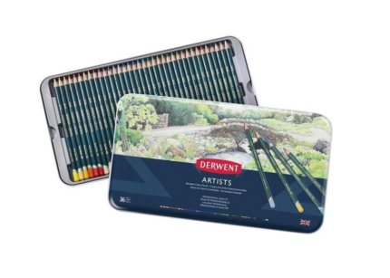 36 DERWENT ARTIST COLOUR PENCILS