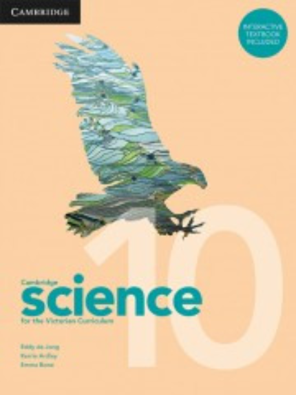 CAMBRIDGE SCIENCE FOR VICTORIAN CURRICULUM YEAR 10 STUDENT BOOK + EBOOK