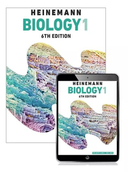 HEINEMANN BIOLOGY 1 STUDENT BOOK + EBOOK (WITH ONLINE ASSESSMENT) 6E