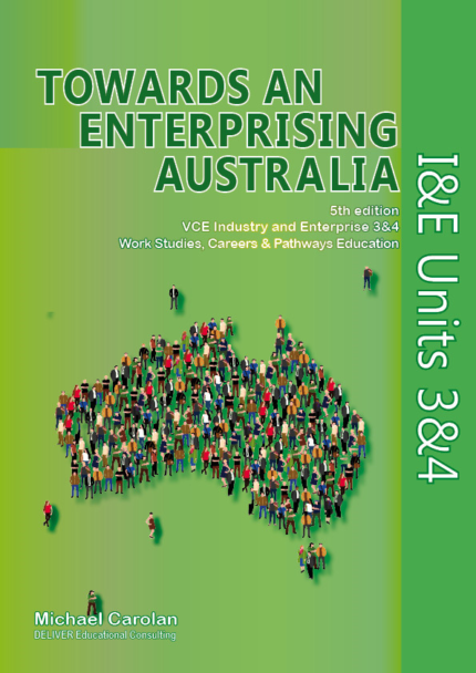 I&E UNITS 3&4: TOWARDS AN ENTERPRISING AUSTRALIA 5E