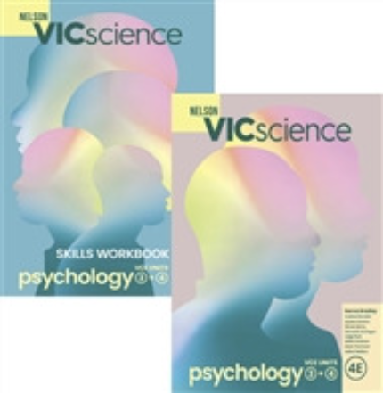 NELSON VICSCIENCE PSYCHOLOGY VCE UNITS 3&4 STUDENT BOOK & WORKBOOK VALUE PACK 4E