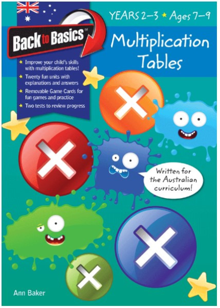 Lilydale Books | BLAKE'S BACK TO BASICS: MULTIPLICATION TABLES BOOK 1…