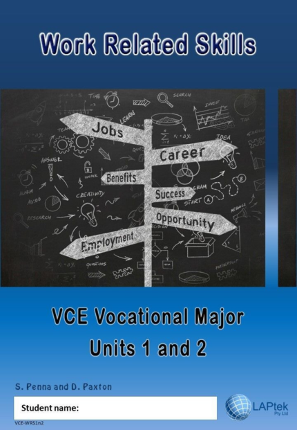 WORK RELATED SKILLS VCE VOCATIONAL MAJOR UNITS 1&2 WORKBOOK (PENNA)