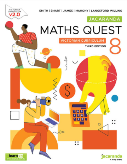 Lilydale Books | JACARANDA MATHS QUEST 8 VICTORIAN CURRICULUM PRINT