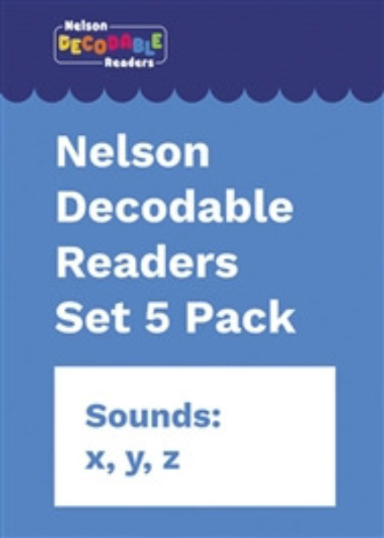 NELSON DECODABLE READERS SET 5 PACK X 20 (SOUNDS: X, Y, Z.)
