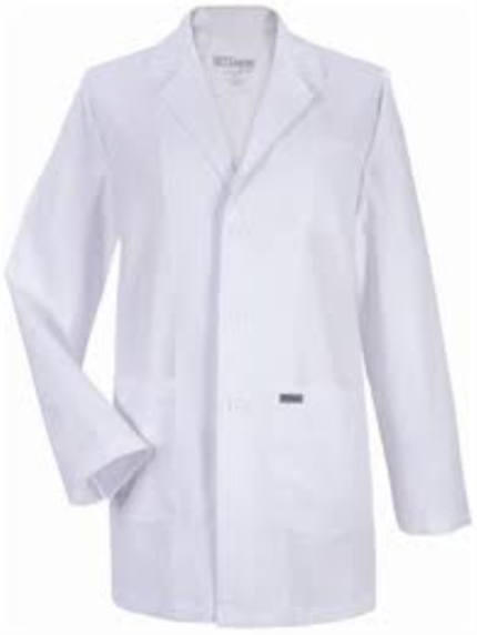 LABORATORY COAT WHITE LIGHT WEIGHT JUNIOR SMALL