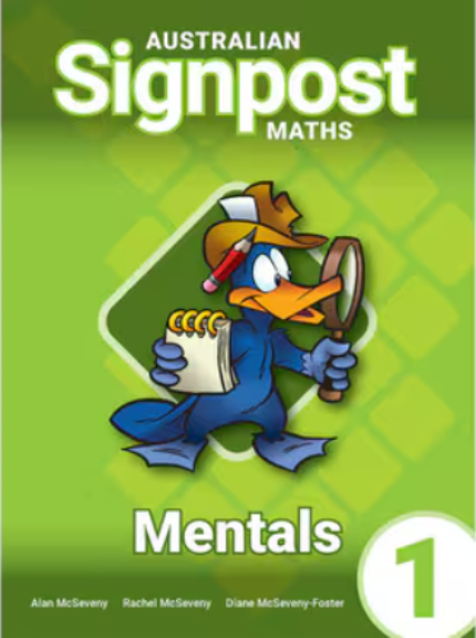 AUSTRALIAN SIGNPOST MATHS 1 MENTALS HOMEWORK BOOK 4E