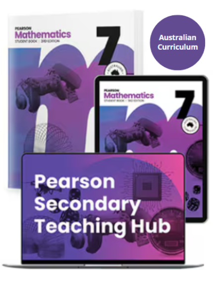 PEARSON MATHEMATICS 7 AC 9.0 STUDENT BOOK + EBOOK 3E