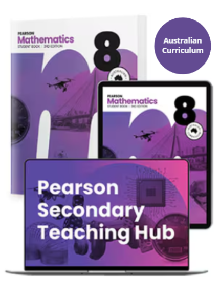PEARSON MATHEMATICS 8 AC 9.0 STUDENT BOOK + EBOOK 3E