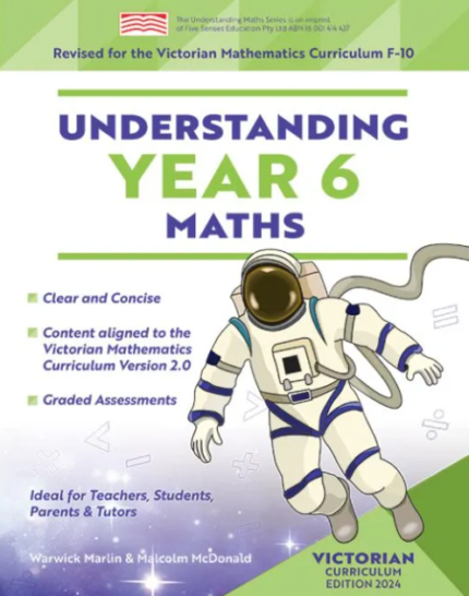 UNDERSTANDING MATHS YEAR 6 (VICTORIAN CURRICULUM EDITION 2025)