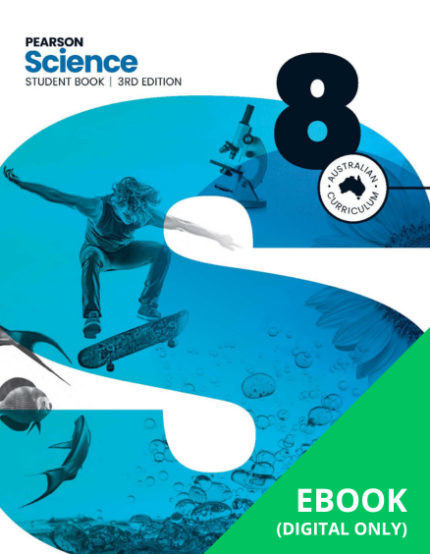 PEARSON SCIENCE 8 AC STUDENT EBOOK + HUB 3E (eBook only)