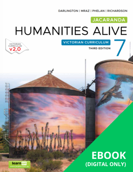 JACARANDA HUMANITIES ALIVE 7 VICTORIAN CURRICULUM LEARNON 3E (eBook only)