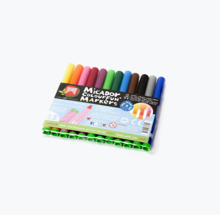 12 MICADOR COLOURFUN MARKERS