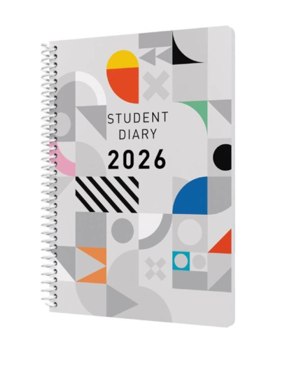 COLLINS A5 STUDENT SPIRAL DIARY WEEK TO WEEK 2026