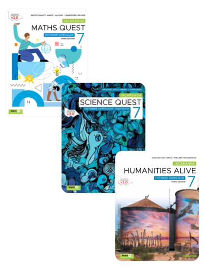 JACARANDA YEAR 7 HUMANITIES VALUE BUNDLE VIC FY26