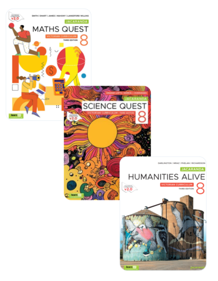 JACARANDA YEAR 8 HUMANITIES VALUE BUNDLE VIC FY26