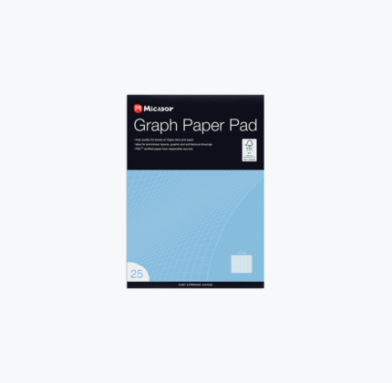 A3 GRAPH PAD FSC 1MM 25 LEAF