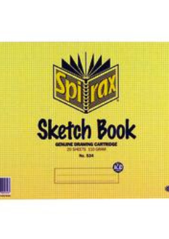 A4 SKETCH BOOK 40 PAGE 20 LEAF Cover