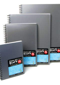 A3 VISUAL DIARY 120 PAGE 110GSM Cover