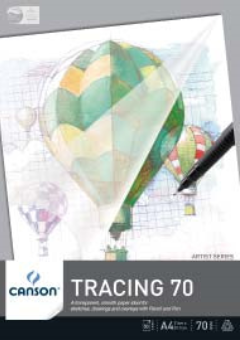 TRACING PAD A4 25/50 SHEETS 50GSM Cover