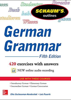 SCHAUM'S OUTLINE OF GERMAN GRAMMAR 5E Cover