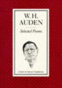 SELECTED POEMS:  W.H. AUDEN Cover