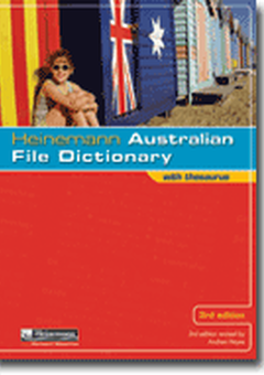 HEINEMANN AUSTRALIAN FILE DICTIONARY WITH THESAURUS Cover