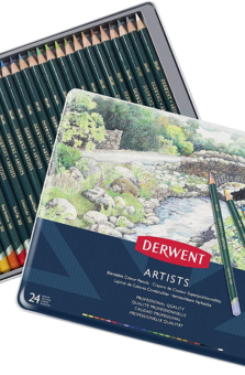 24 DERWENT ARTIST COLOUR PENCILS