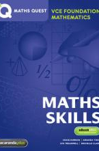 MATHS QUEST VCE FOUNDATION MATHS  (SET 8 WORKBOOKS) Cover