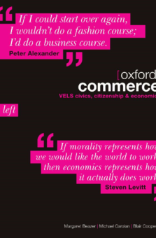 OXFORD COMMERCE CIVICS, ECONOMICS & CITIZENSHIP Cover