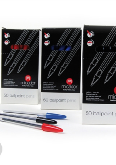 BALLPOINT PEN MEDIUM BLUE Cover