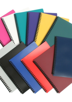 A4 DISPLAY BOOK 20 POCKETS REFILLABLE Cover