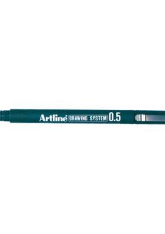 FINELINER ARTLINE BLACK DRAWING SYSTEM 0.5MM Cover
