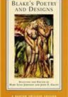BLAKE'S POETRY AND DESIGNS: NORTON CRITICAL EDITION Cover