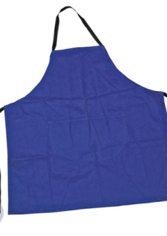 ART APRON BLUE WITH POCKETS Cover