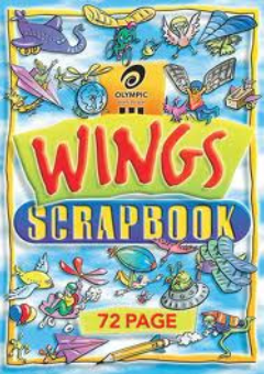 72 PAGE WINGS SCRAPBOOK 335 x 240 Cover